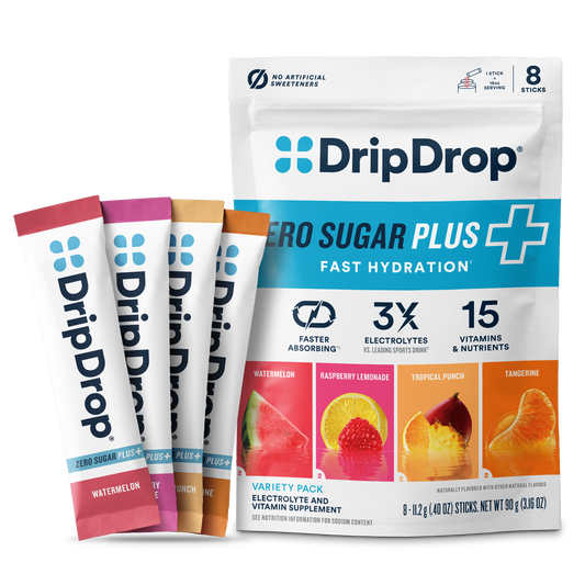dripdrop-zero-sugar-plus-watermelon-tangerine-tropical-punch-raspberry-lemonade-16-oz-sticks-8-count-c3 Pouch_8ct_Front16ozSticks_VSPlus_Variety_A.png