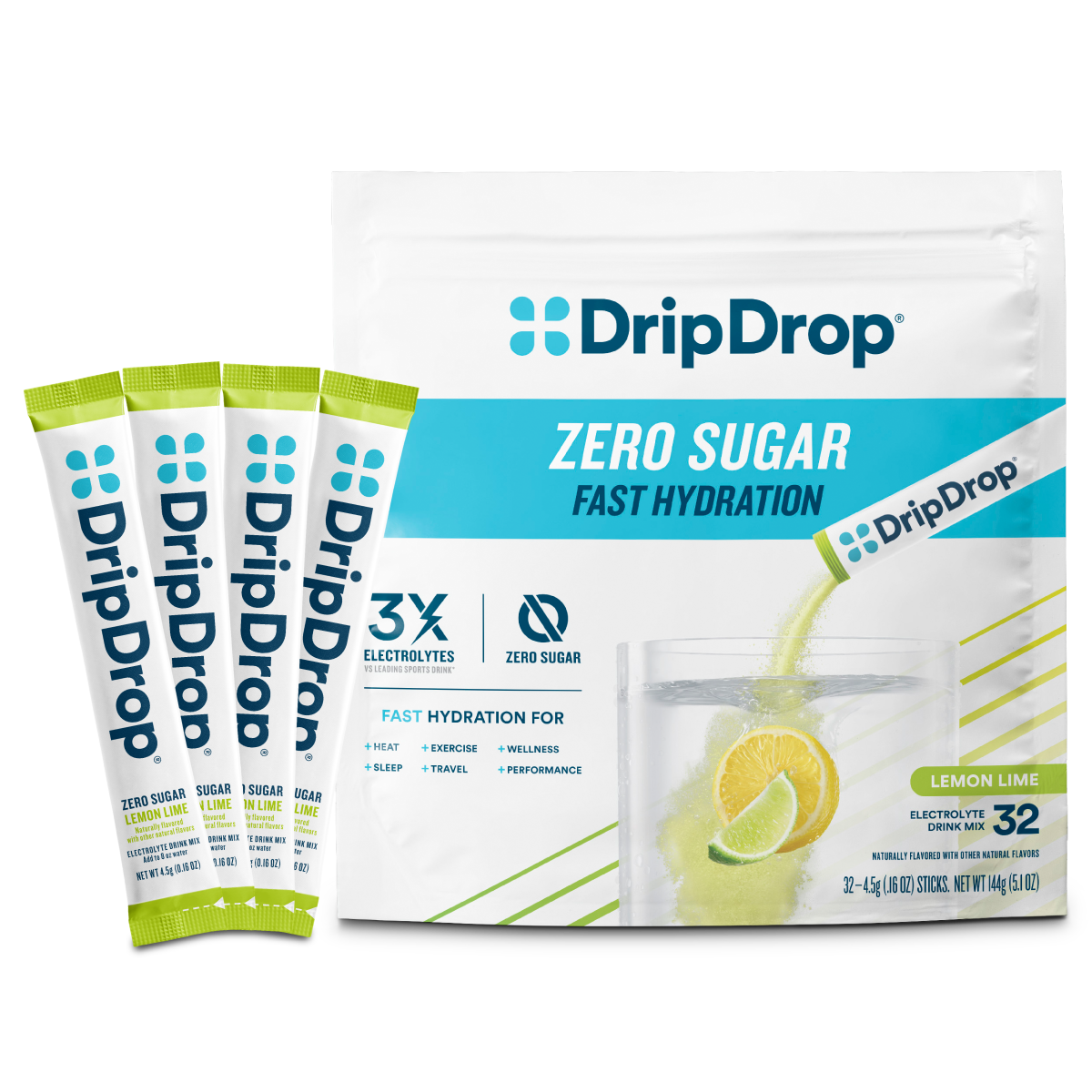 dripdrop-zero-sugar-lemon-lime-electrolyte-powder-8-oz-sticks-32-count-g8 Zero_Lemon_Lime_-_32ct_-_Transparent.png